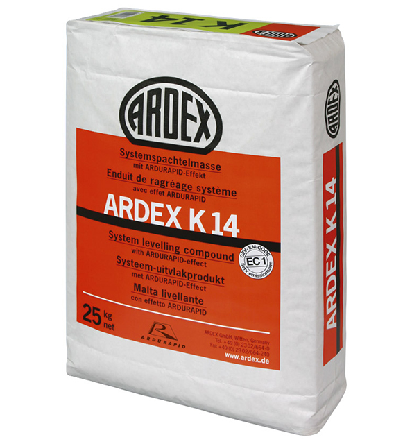 Pašizlīdzinošā java grīdām ARDEX K 14